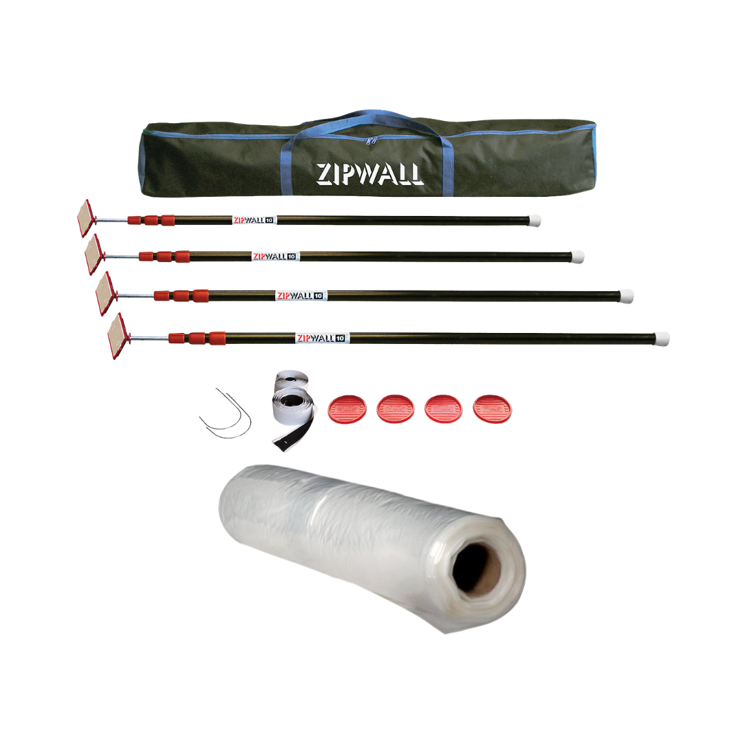 3.2m STARTER ZIP POLE KIT OF 4