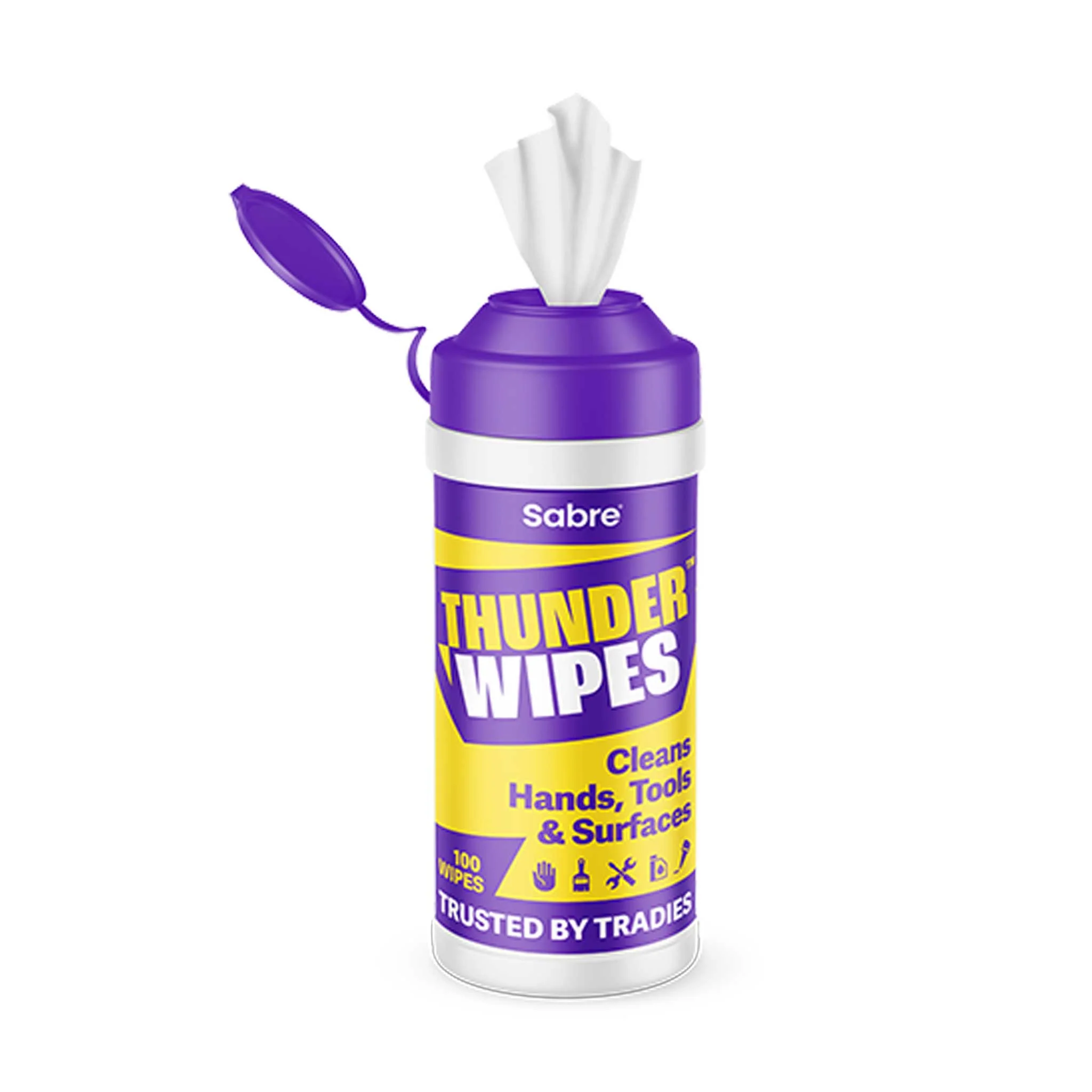 Thunder Wipes® Multi-Use Antibacterial 100