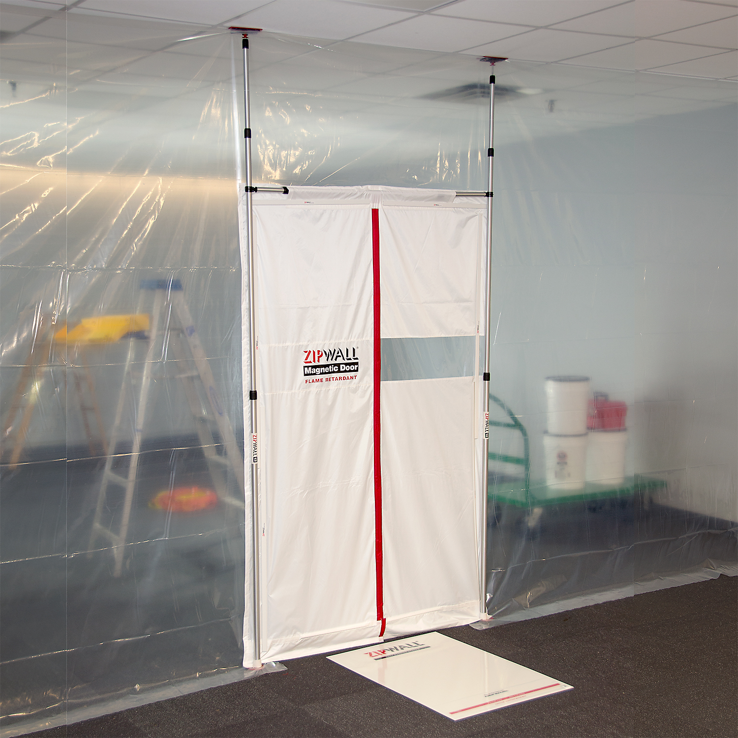 ZipWall® Magnetic Door Kit - Image 3