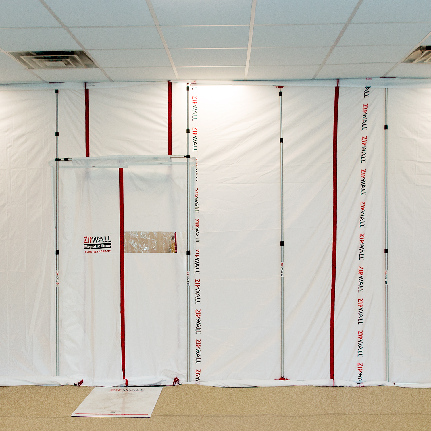 ZipWall® Magnetic Door Kit - Image 4