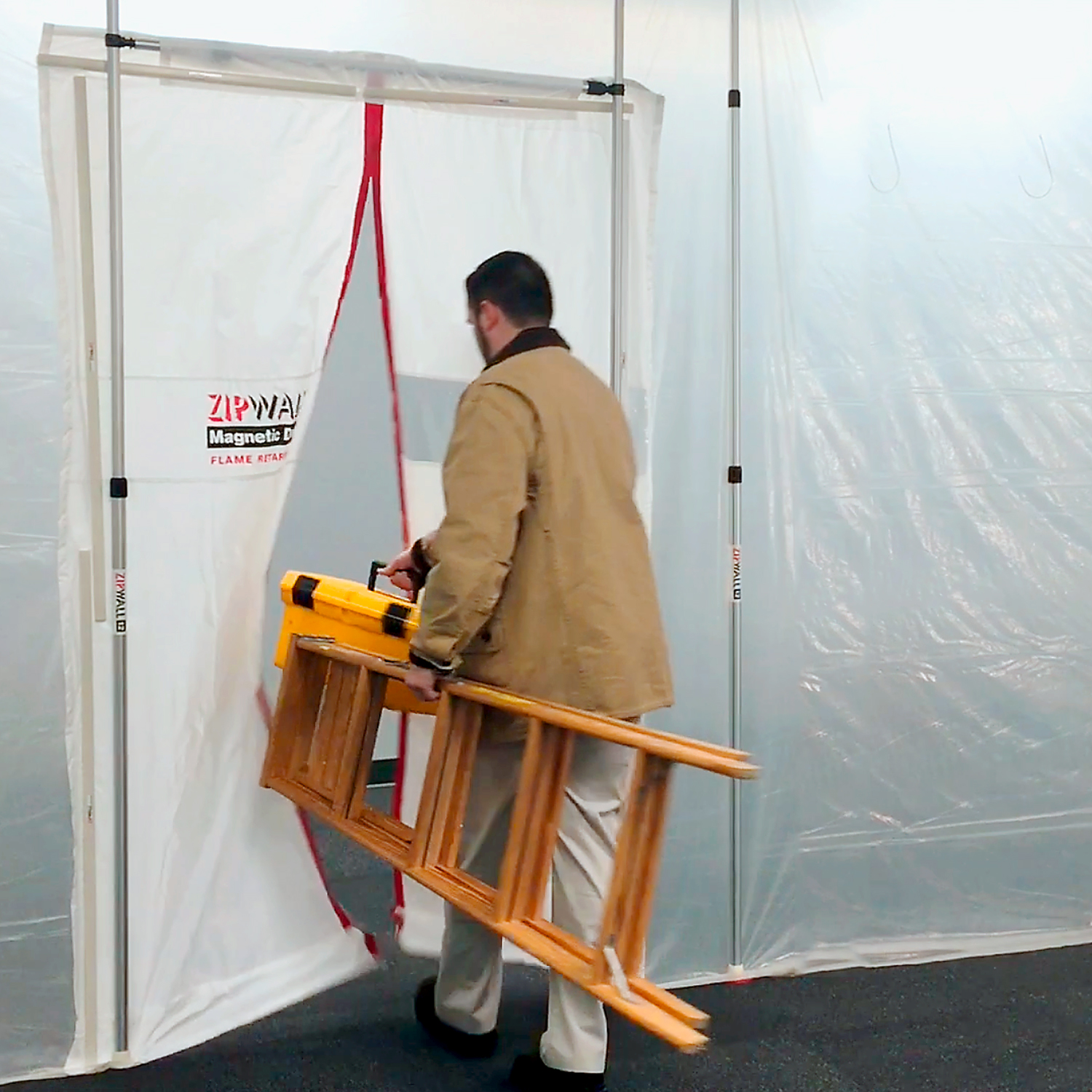 ZipWall® Magnetic Door Kit - Image 5