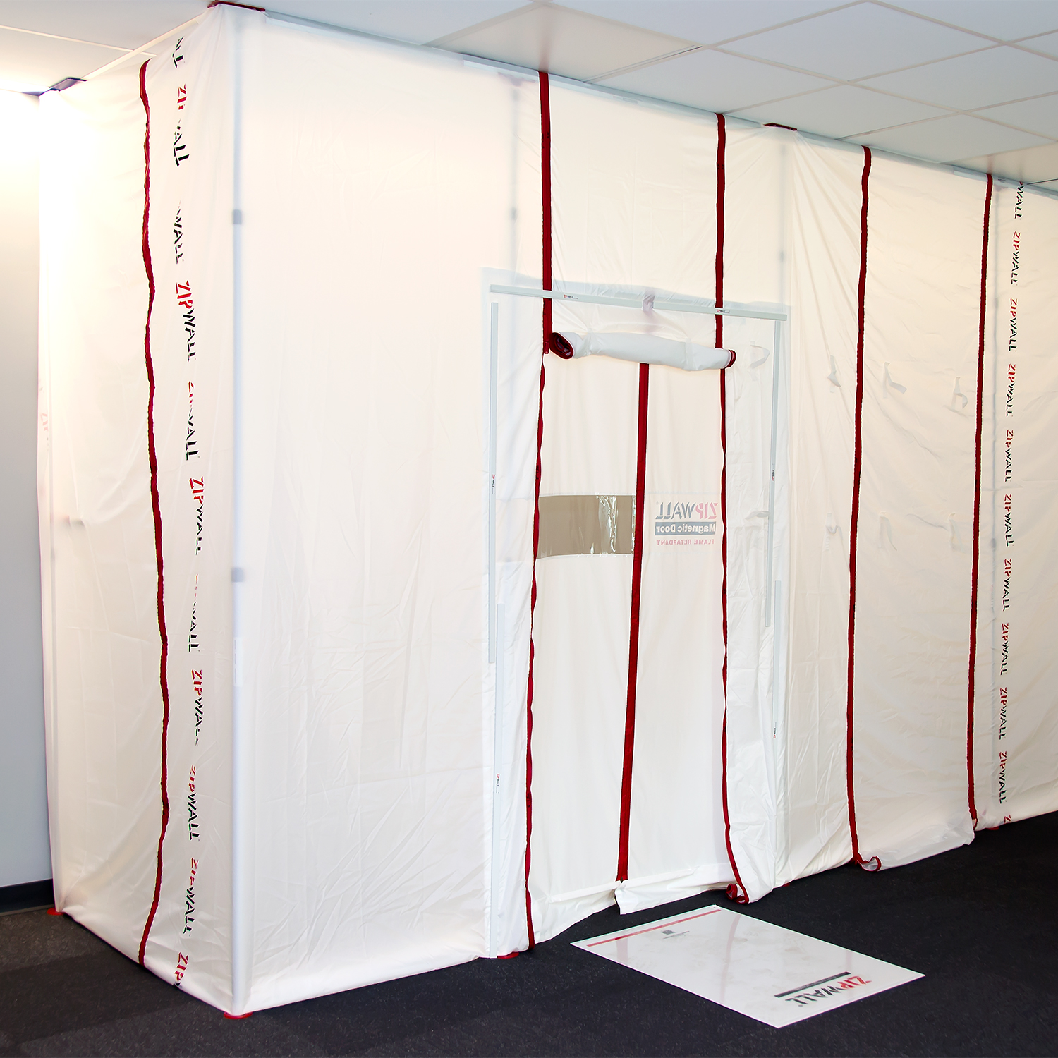 ZipWall® Magnetic Door Kit - Image 6