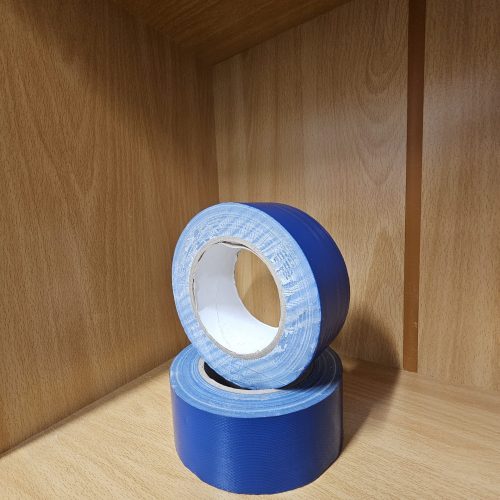 Roll of cloth tape for multi-purpose use, available in blue, red, black, silver, and white