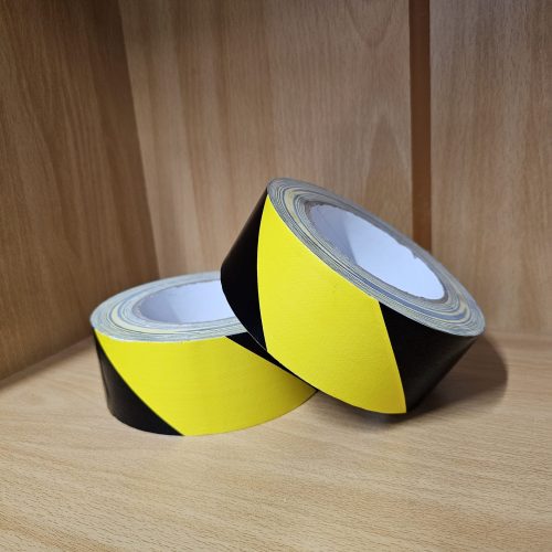 Hazard Tape Black / Yellow 48mm x 25m