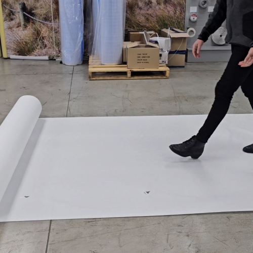 Alternative view of Breathable Fleece White