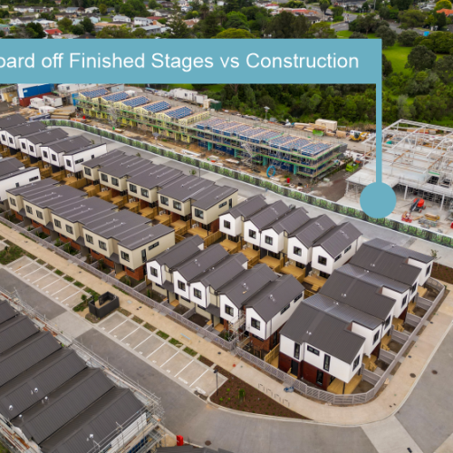 Alternative view of HoardFast™ Hoarding System - Exterior