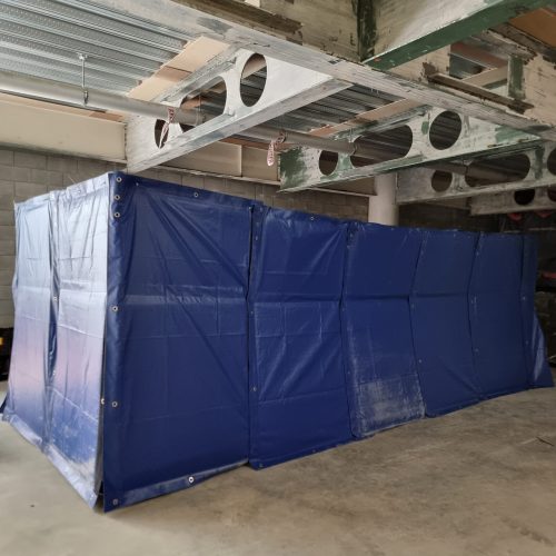 Sound enclosure tent