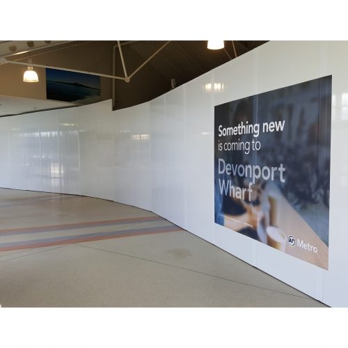 Alternative view of Hoardfast™ PVC Indoor Hoarding Systems