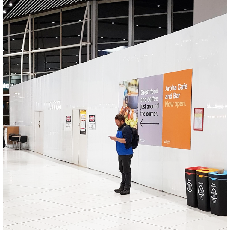 Hoardfast™ PVC Indoor Hoarding Systems