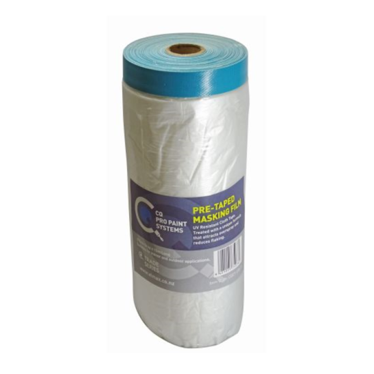 Pre-Taped Masking Film - Static Charged