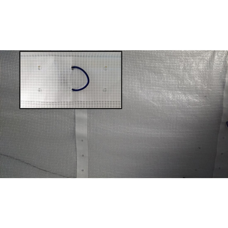 2m x 45m Reinforced Scaff Sheeting