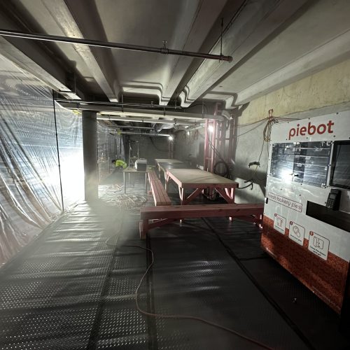 Alternative view of Flame Retardant Recycled Rubber Floor Protection