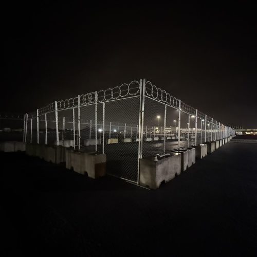 Alternative view of Security Fence Panels (3mx3m)