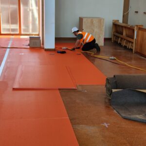 Ultra Grip Board Installed in a Church