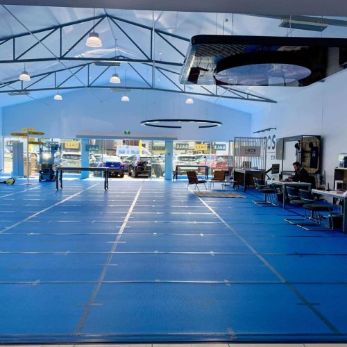 Alternative view of Ultra-Grip Board - Floor Protection [Blue]