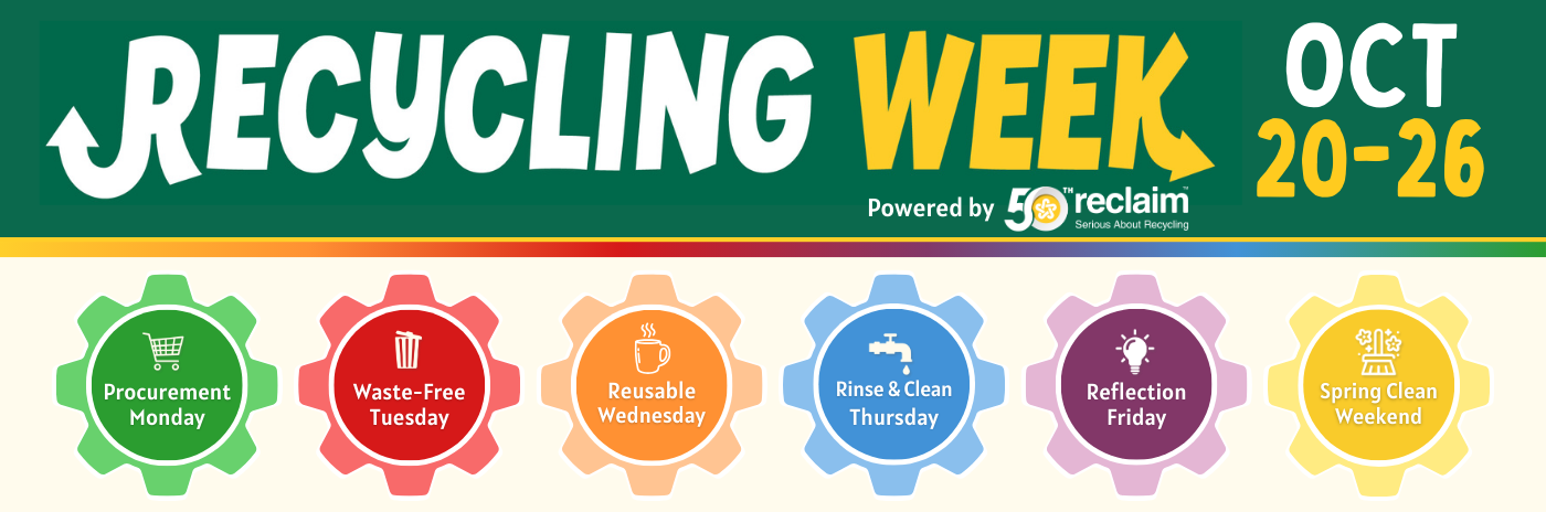 Ultimate Solutions is participating in Recycle week again - Join Us!