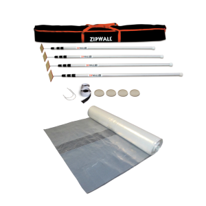 6.1m High Ceiling Zip Wall Poles Pack of 4