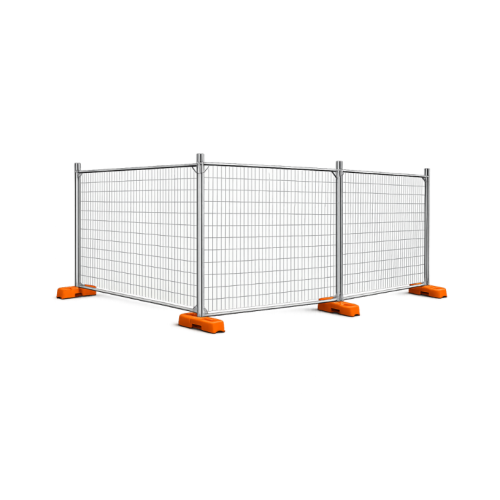 Heavy duty temporary fencing