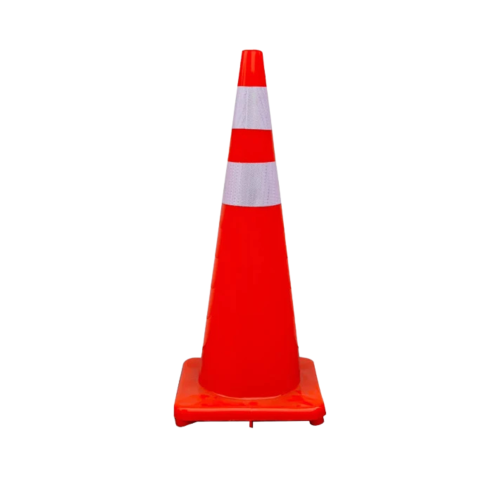 Orange Road Cones - 900mm Slim Body
